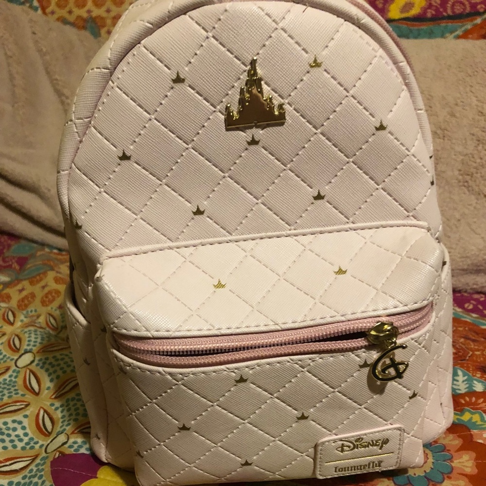 Rare Blush Disney Princess Loungefly Backpack